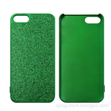 Premium glitter PC case for iPhone 5, various colors are available